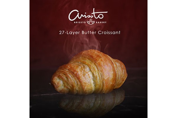 27 Layer Classic Butter Croissant (2 pieces per pack)